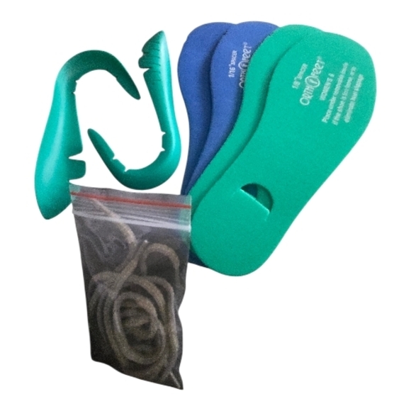 Gray and Yellow Athletic Sneakers - Picture 5 of 8